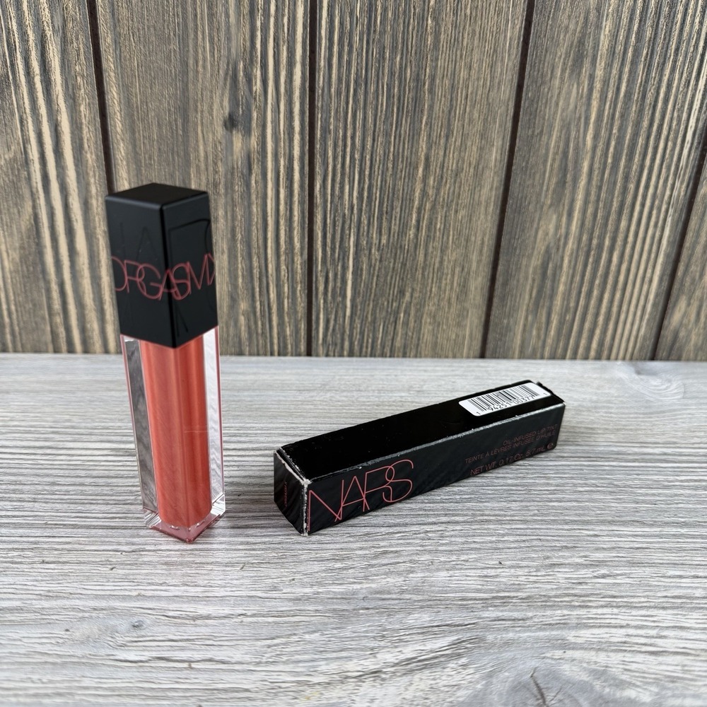 Nars Oil-Infused Lip Tint ORGASM X - Size 0.17 Oz. / 5.7mL